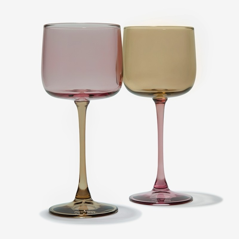 Our Place Two-toned Wine Glasses